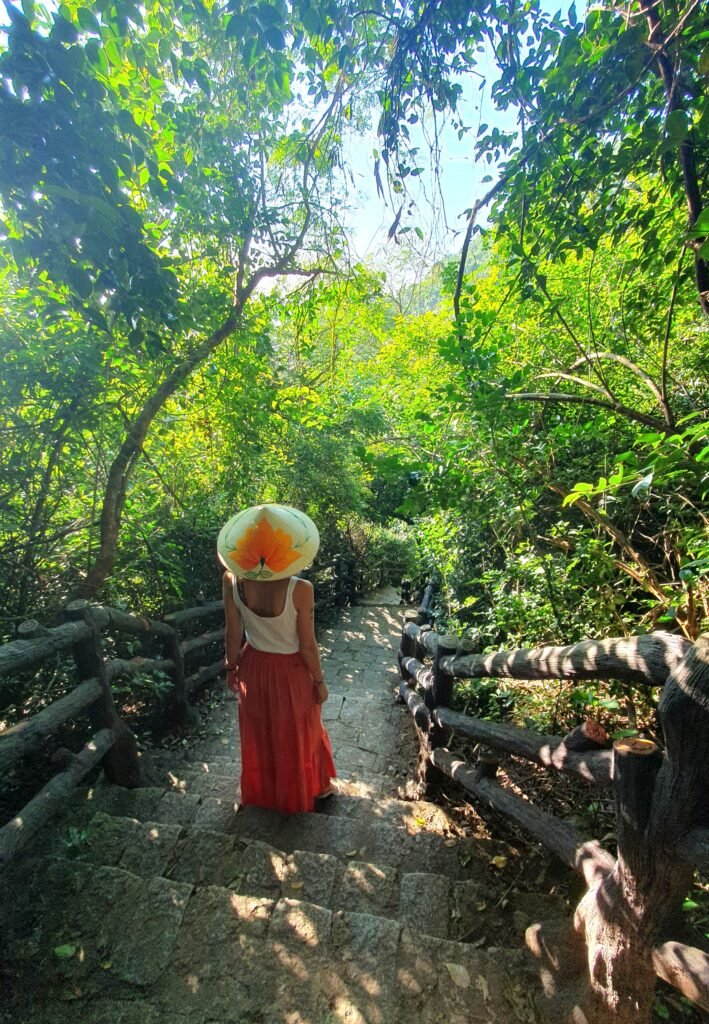 Explore the Marble Mountains in Da Nang with kids