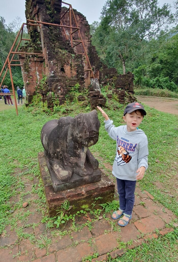 My Son Sanctuary day trip from Da Nang with kids - family travel photo 5