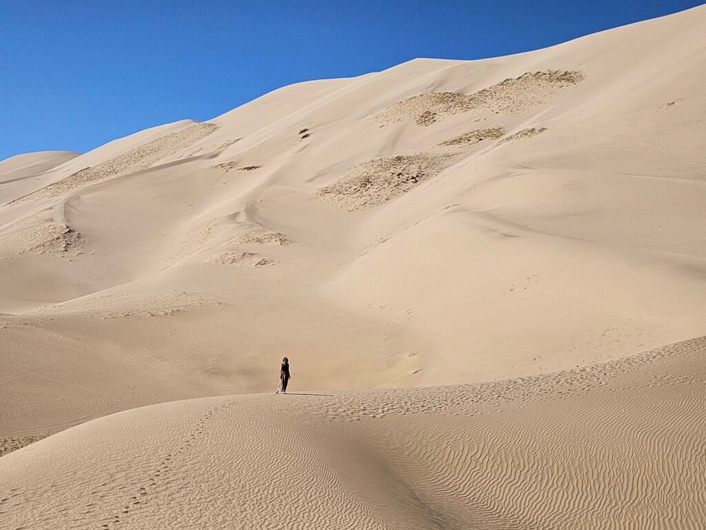 Gobi Desert landscape in Mongolia