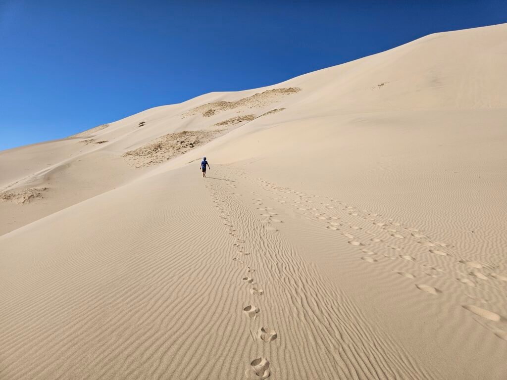Rocky terrain of the Gobi Desert