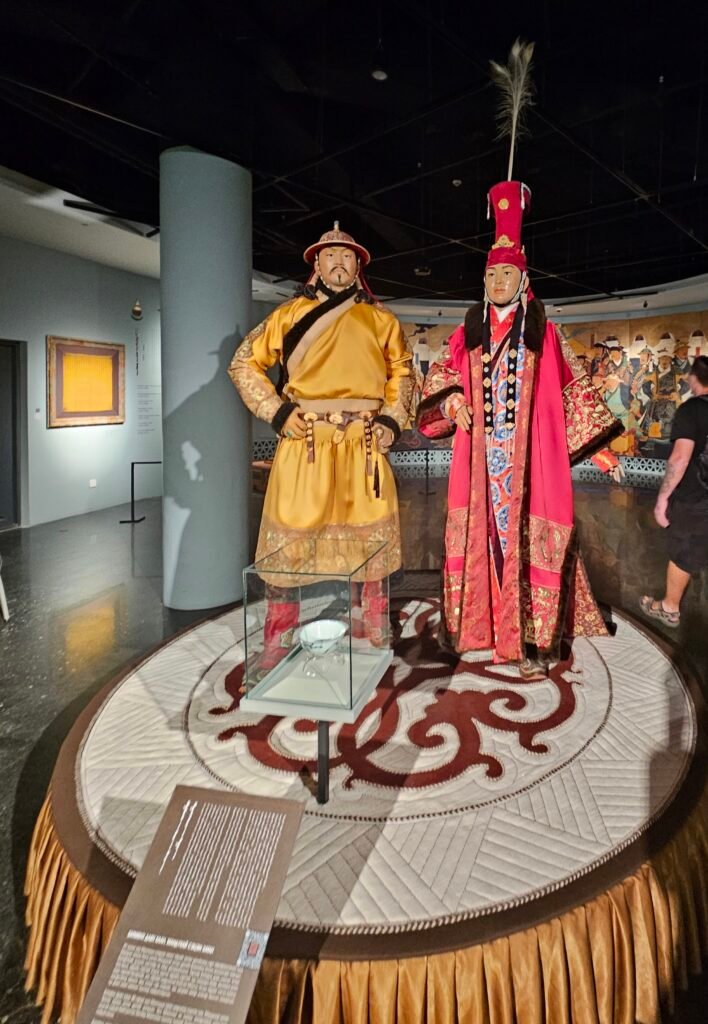 Mongol Empire artefacts at the Chinggis Khaan National Museum