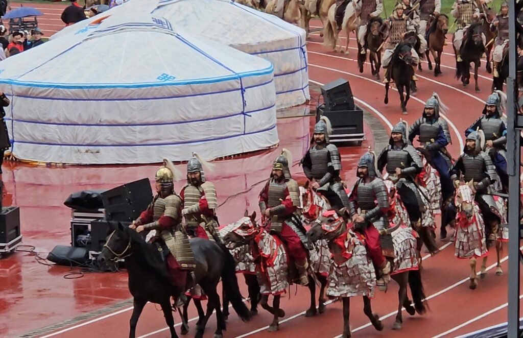 Naadam Festival opening ceremony at the National Sports Stadium