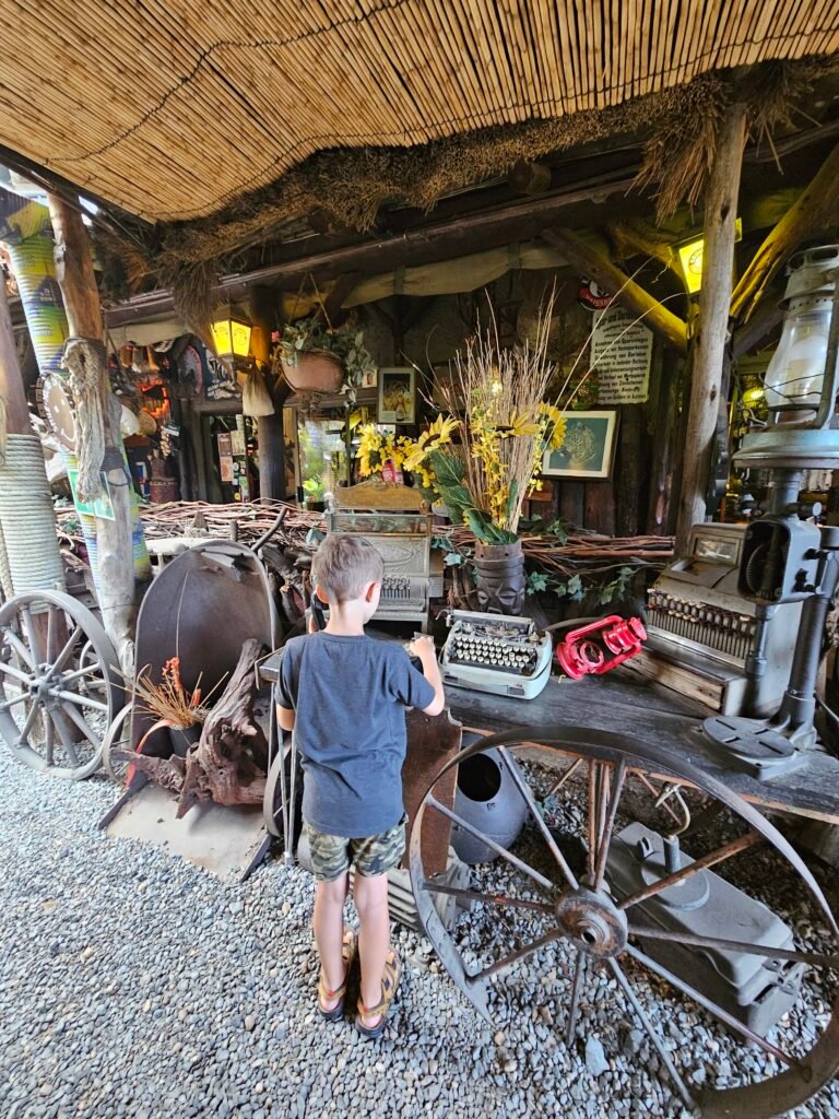 Family dining at Joe's Beerhouse restaurant in Windhoek, Namibia