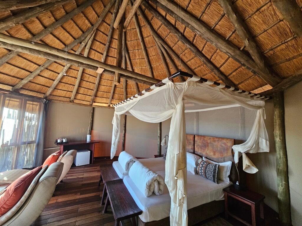 Family-friendly campsite with a swimming pool in Namibia