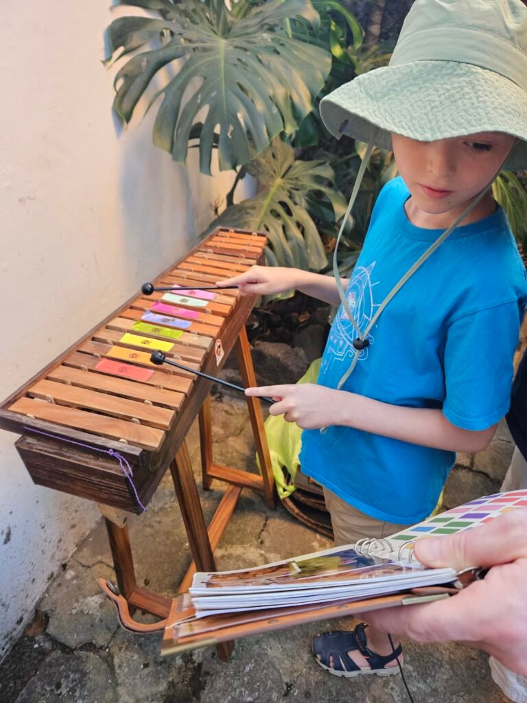 Treasure hunt clues and props from Xplore Antigua's Mysteries of Antigua tour