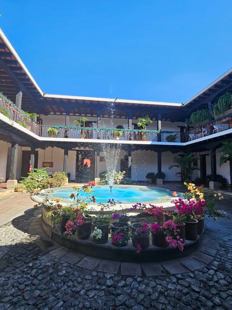 Family day out exploring Antigua Guatemala with kids