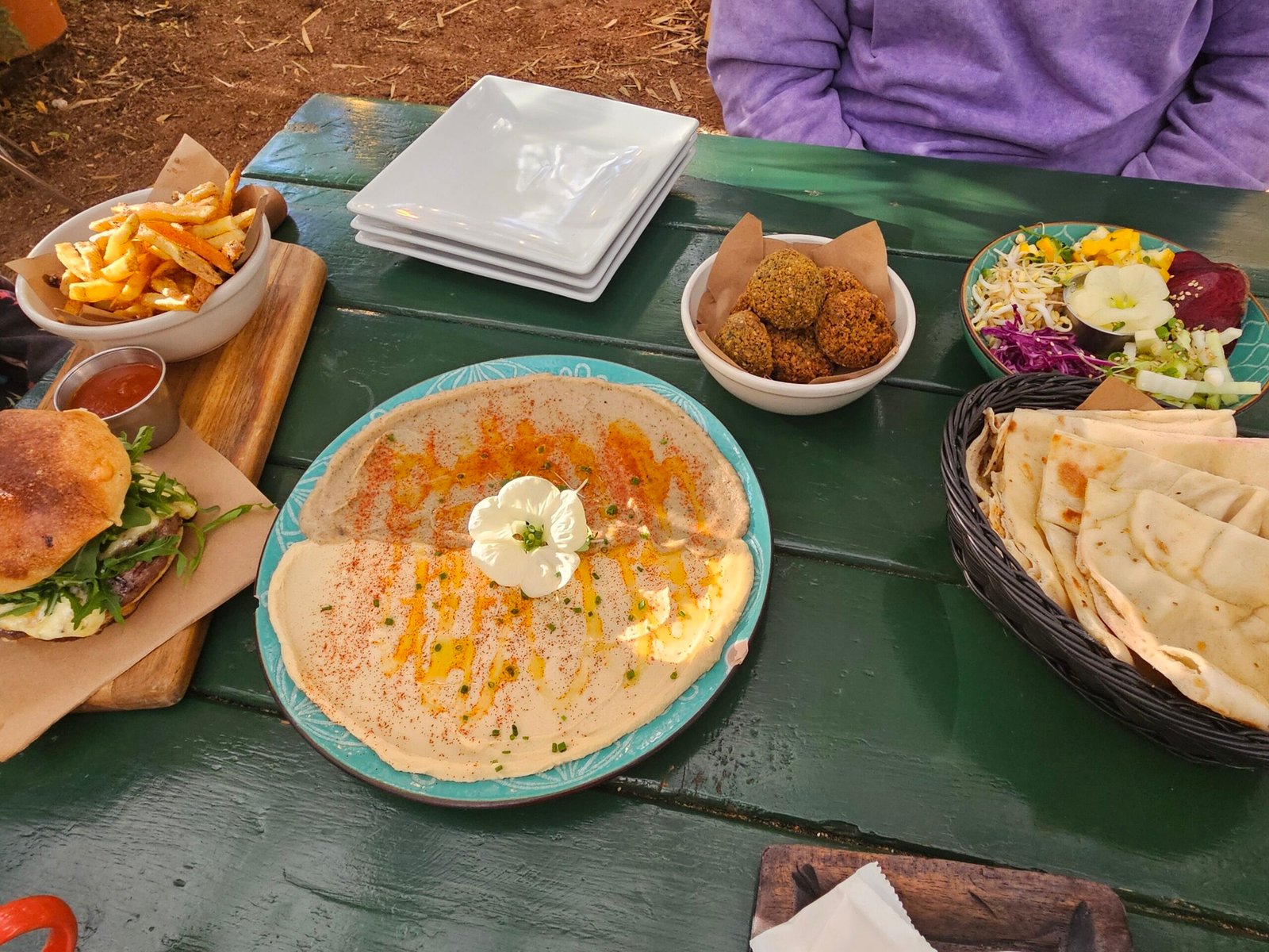 Organic farm animals and produce at Caoba Farms near Antigua Guatemala