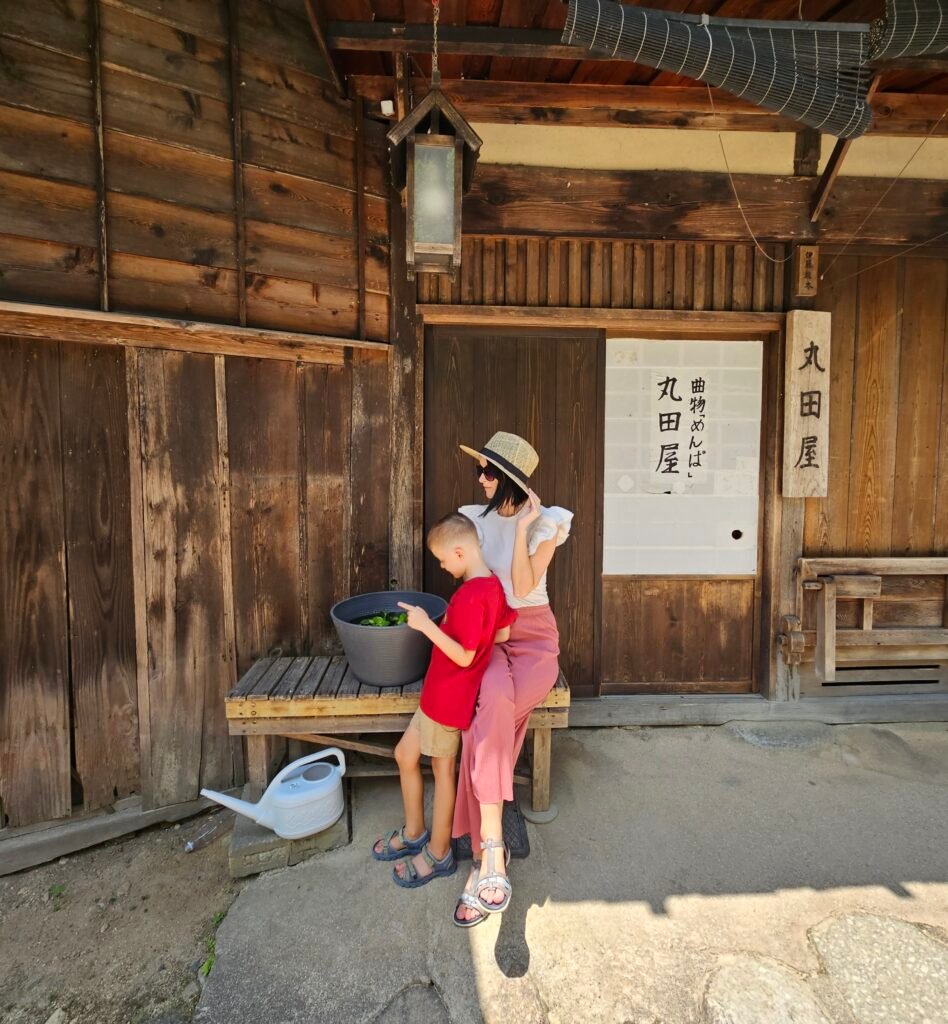 Walking the Nakasendo Trail during our 12 days in Japan with kids