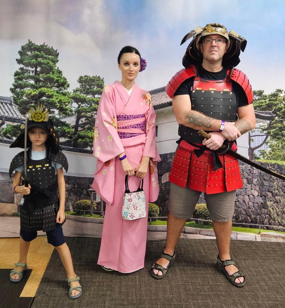 Samurai experience in Kyoto for kids
