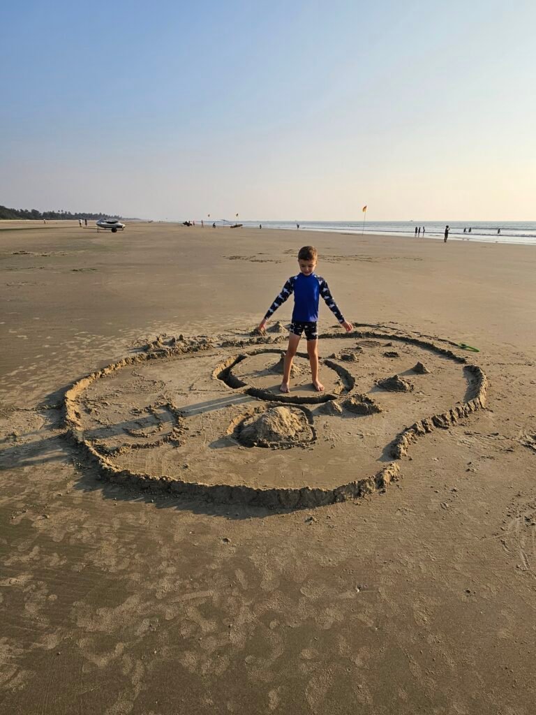 Resting between adventures while travelling long term with kids