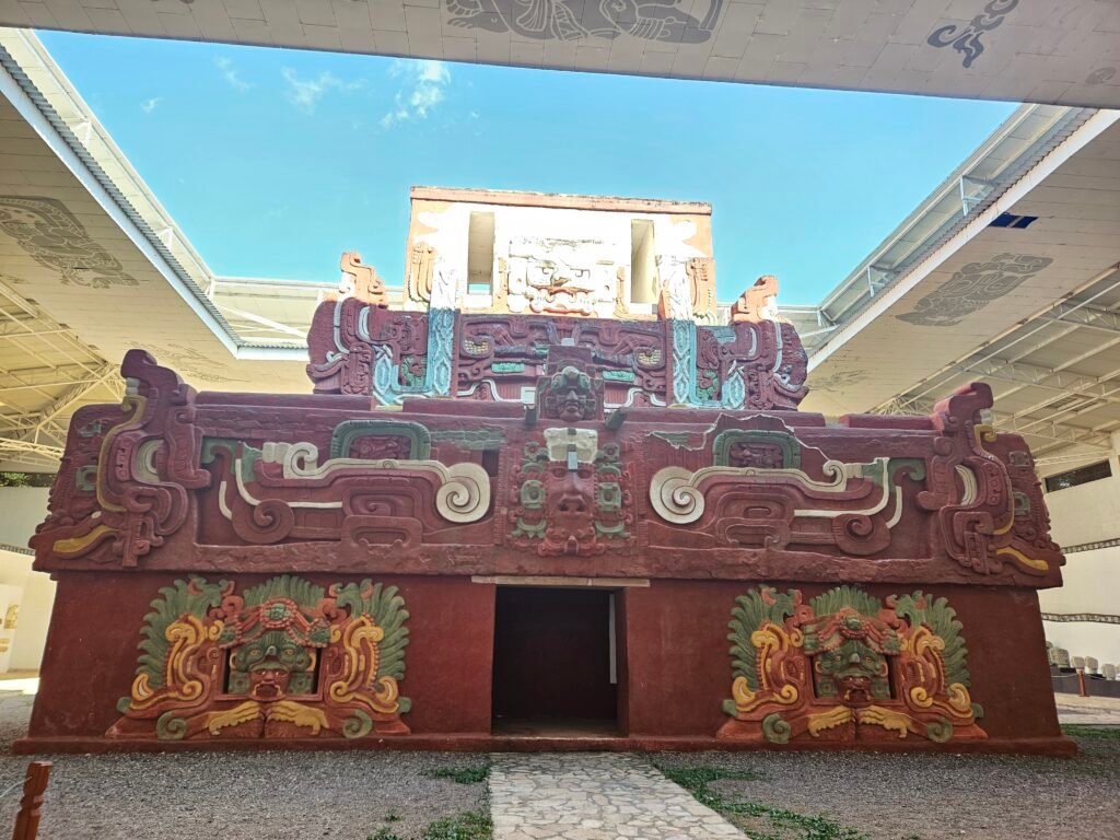 Replica of the Rosalila temple in the Copán Sculpture Museum, Honduras