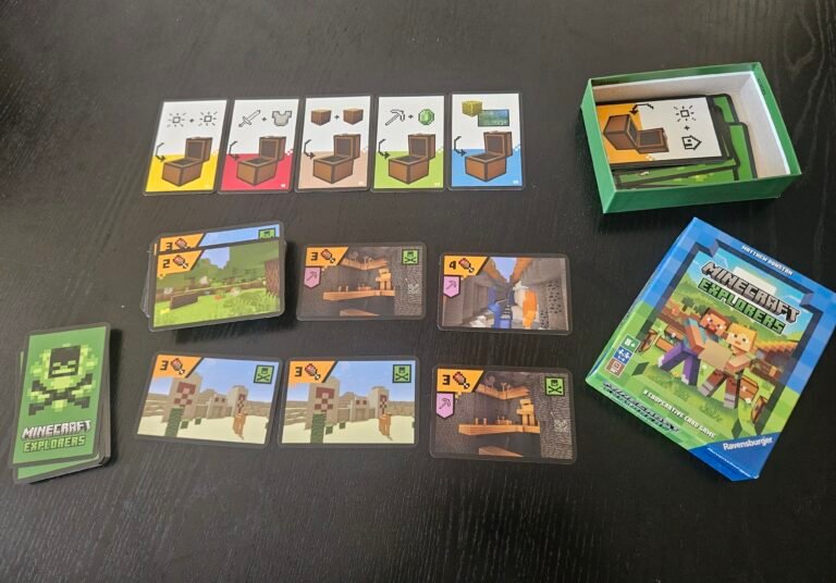 Minecraft Explorers card game