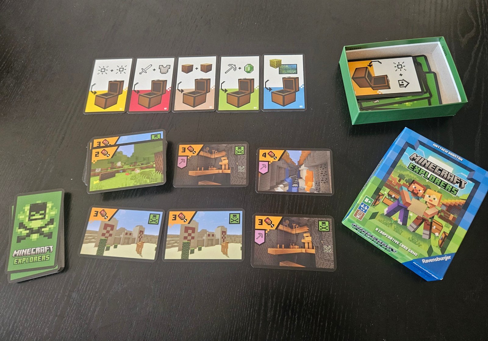 Minecraft Explorers card game